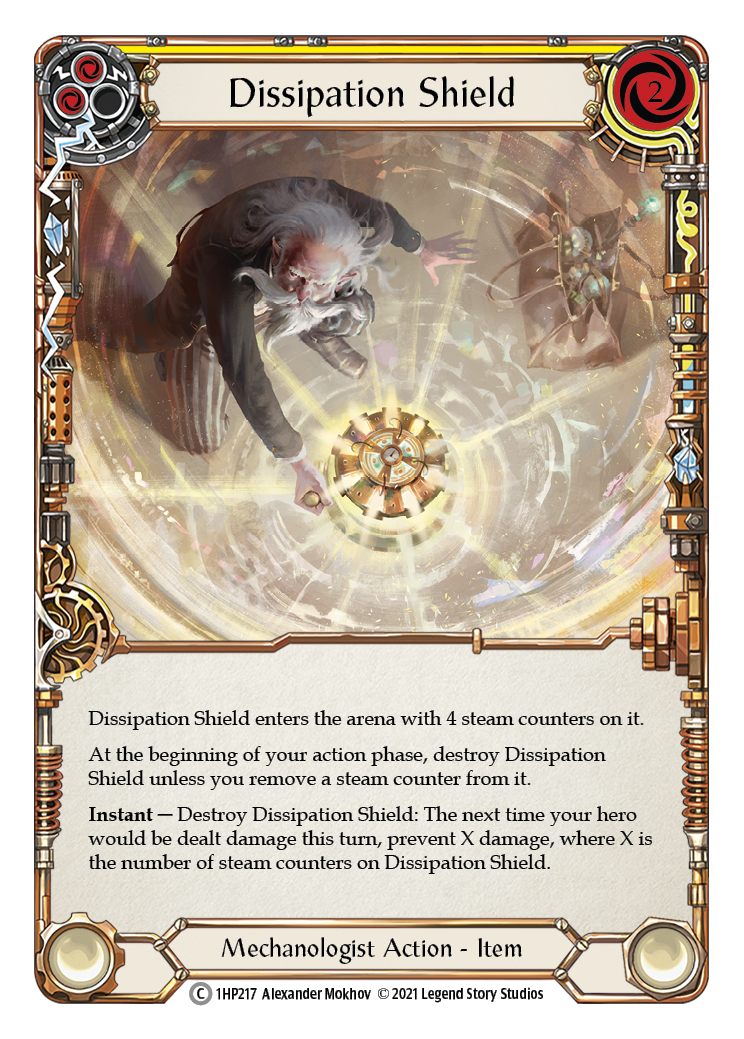 Dissipation Shield [1HP217] (History Pack 1) | Boutique FDB TCG