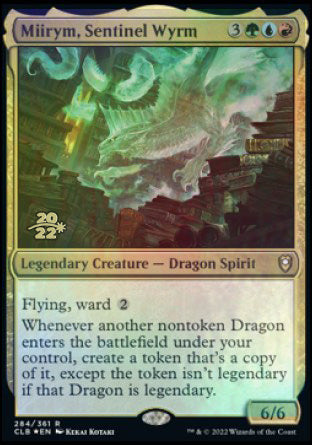 Miirym, Sentinel Wyrm [Commander Legends: Battle for Baldur's Gate Prerelease Promos] | Boutique FDB TCG