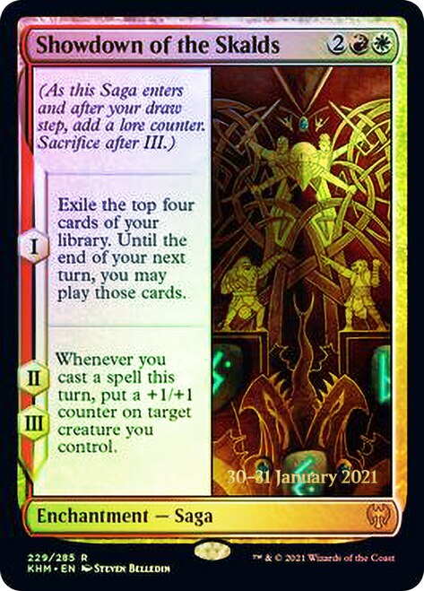 Showdown of the Skalds [Kaldheim Prerelease Promos] | Boutique FDB TCG