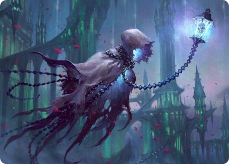 Wanderlight Spirit Art Card [Innistrad: Crimson Vow Art Series] | Boutique FDB TCG