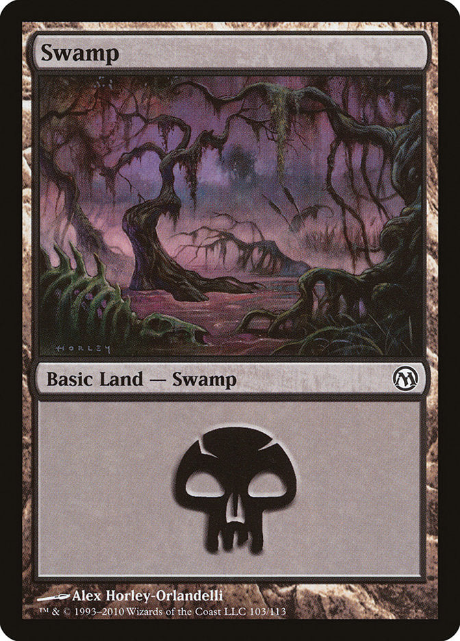 Swamp (103) [Duels of the Planeswalkers] | Boutique FDB TCG