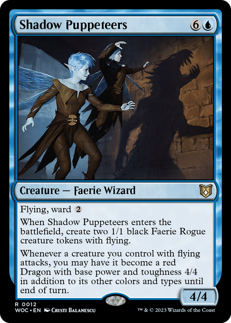 Shadow Puppeteers [Wilds of Eldraine Commander] | Boutique FDB TCG