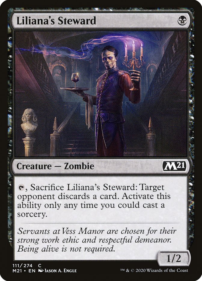 Liliana's Steward [Core Set 2021] | Boutique FDB TCG