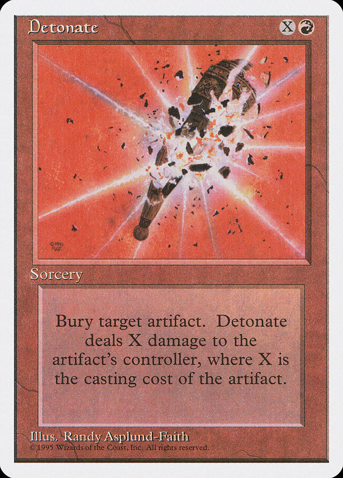 Detonate [Fourth Edition] | Boutique FDB TCG