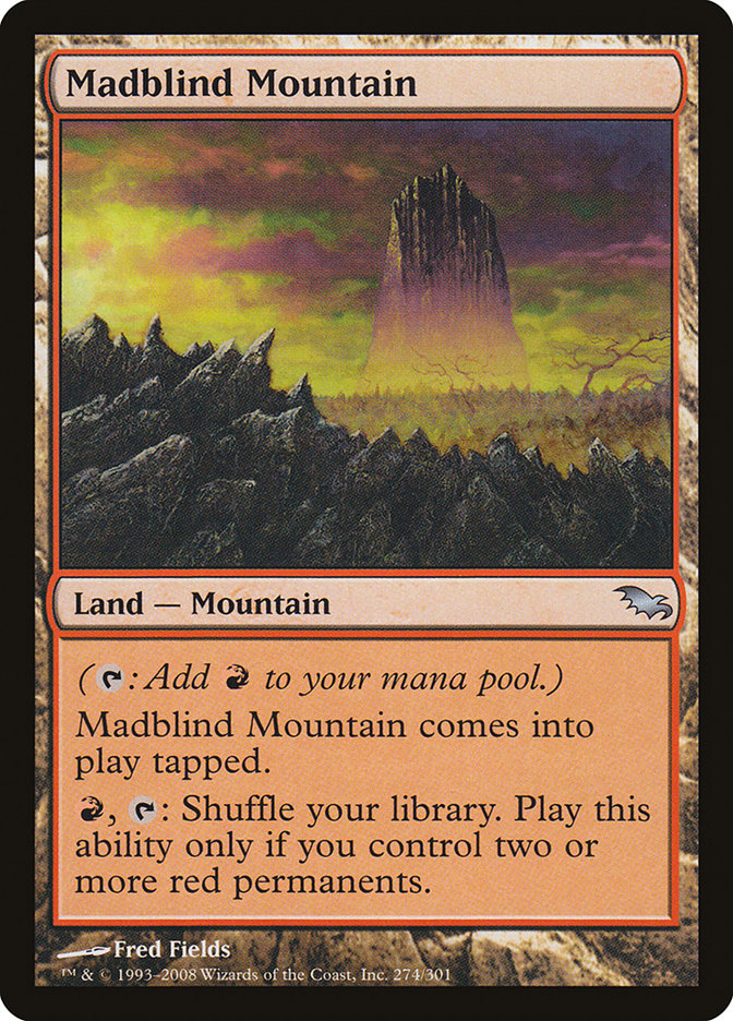 Madblind Mountain [Shadowmoor] | Boutique FDB TCG