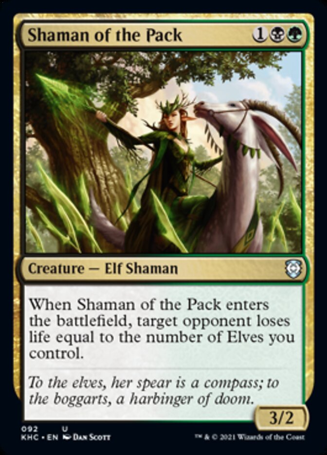 Shaman of the Pack [Kaldheim Commander] | Boutique FDB TCG