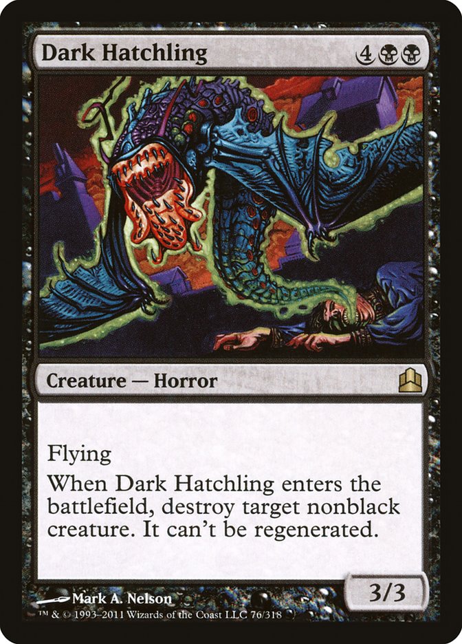 Dark Hatchling [Commander 2011] | Boutique FDB TCG