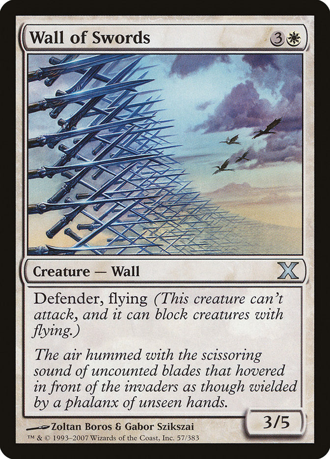 Wall of Swords [Tenth Edition] | Boutique FDB TCG