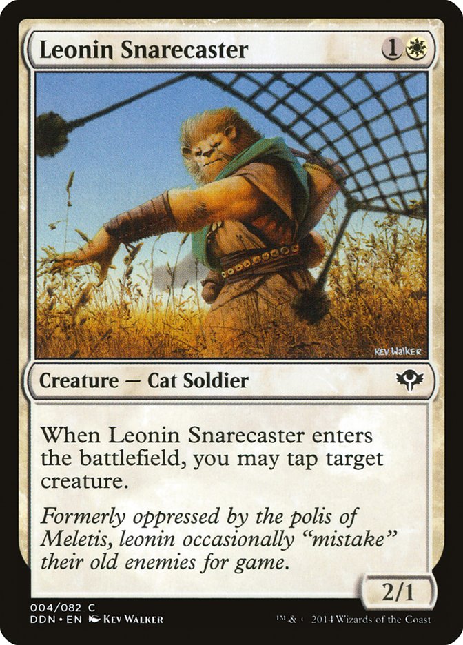 Leonin Snarecaster [Duel Decks: Speed vs. Cunning] | Boutique FDB TCG