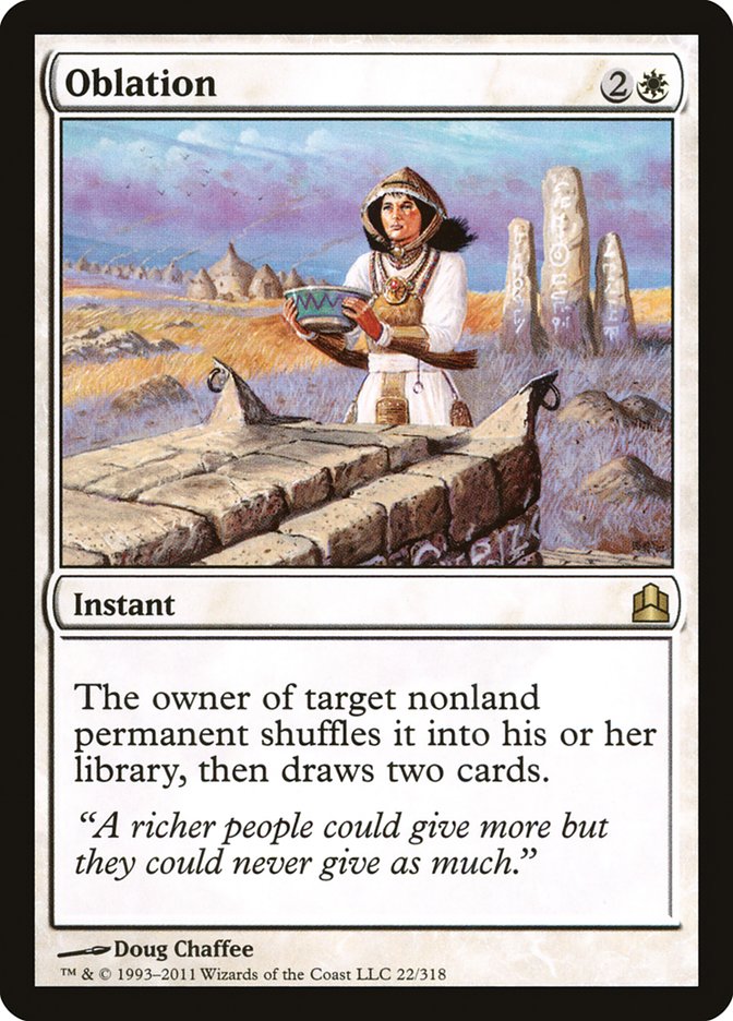 Oblation [Commander 2011] | Boutique FDB TCG