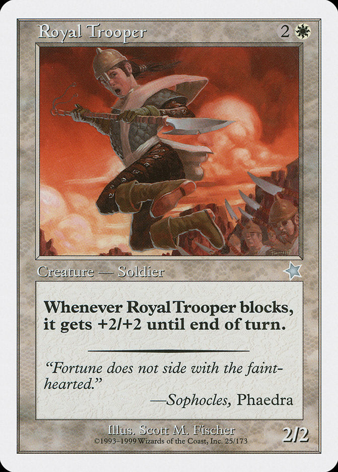 Royal Trooper [Starter 1999] | Boutique FDB TCG