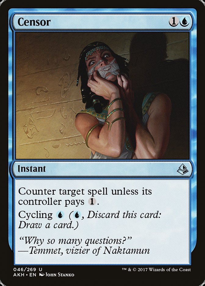 Censor [Amonkhet] | Boutique FDB TCG