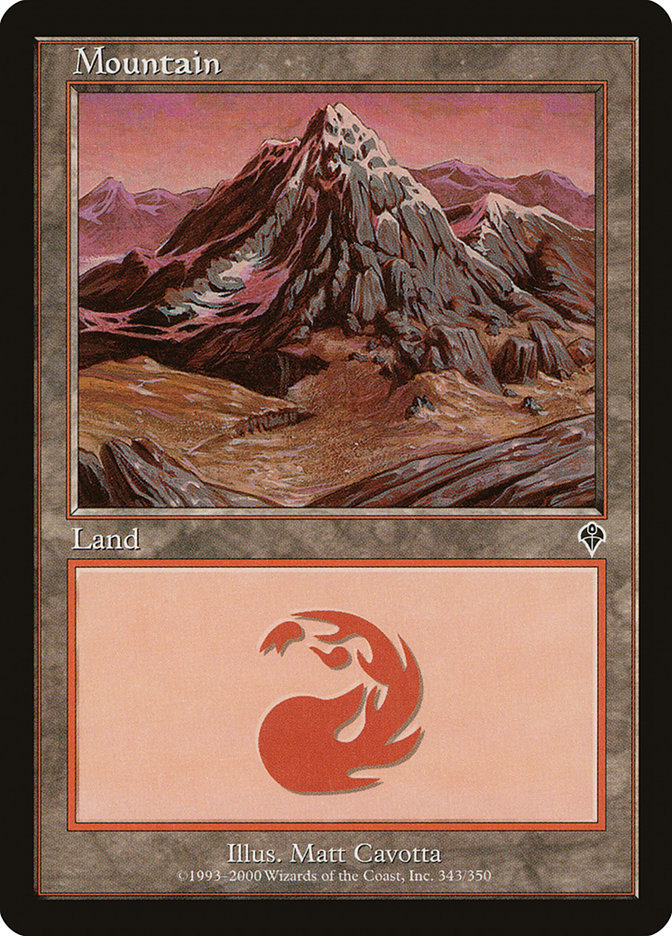 Mountain (343) [Invasion] | Boutique FDB TCG