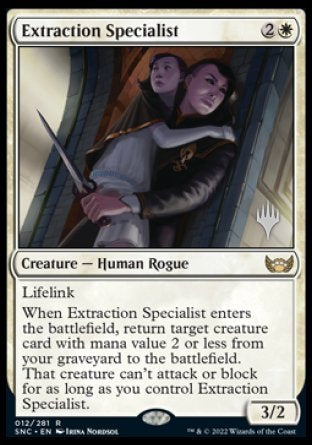 Extraction Specialist (Promo Pack) [Streets of New Capenna Promos] | Boutique FDB TCG