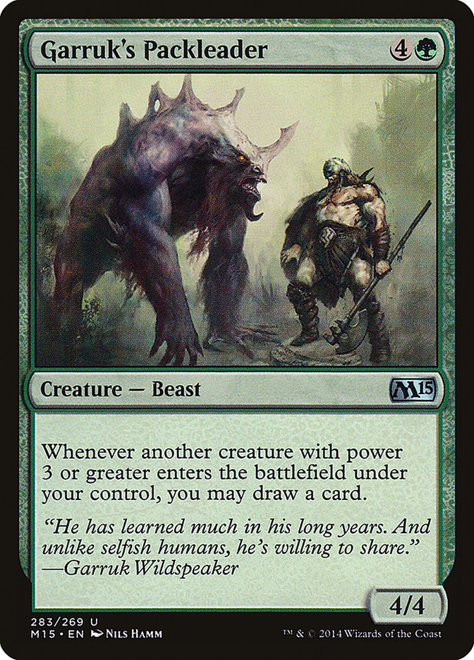 Garruk's Packleader [Magic 2015] | Boutique FDB TCG