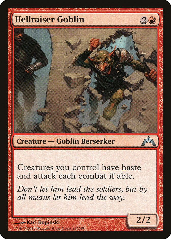 Hellraiser Goblin [Gatecrash] | Boutique FDB TCG