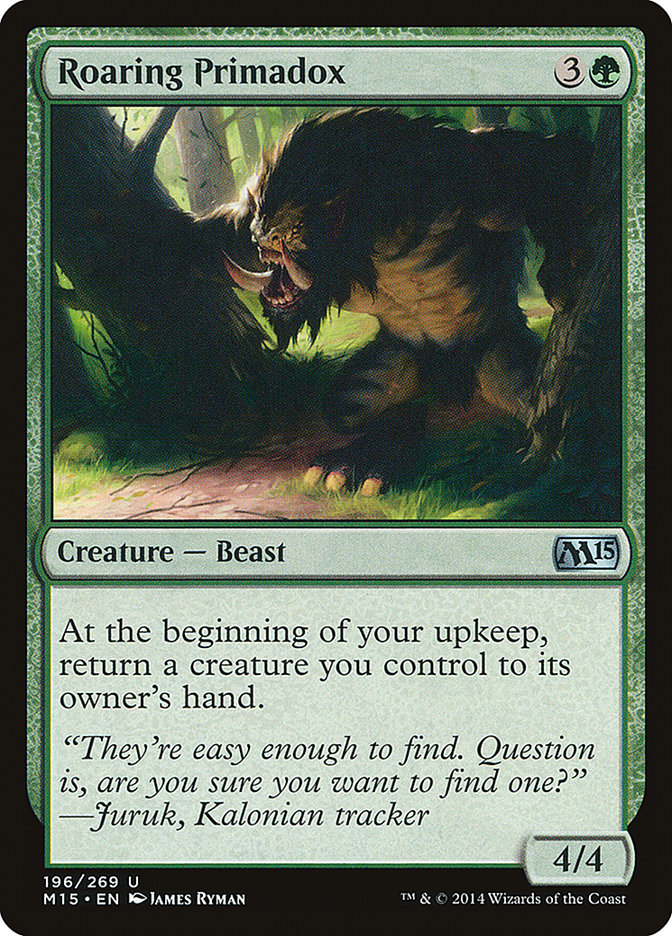 Roaring Primadox [Magic 2015] | Boutique FDB TCG