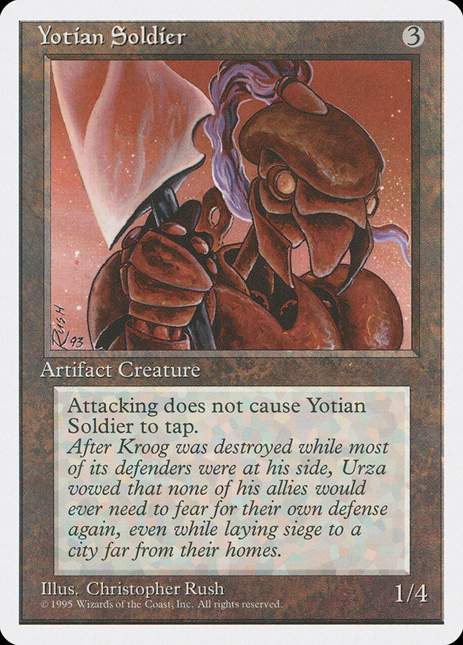 Yotian Soldier [Fourth Edition] | Boutique FDB TCG