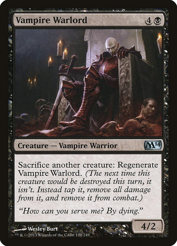Vampire Warlord [Magic 2014] | Boutique FDB TCG
