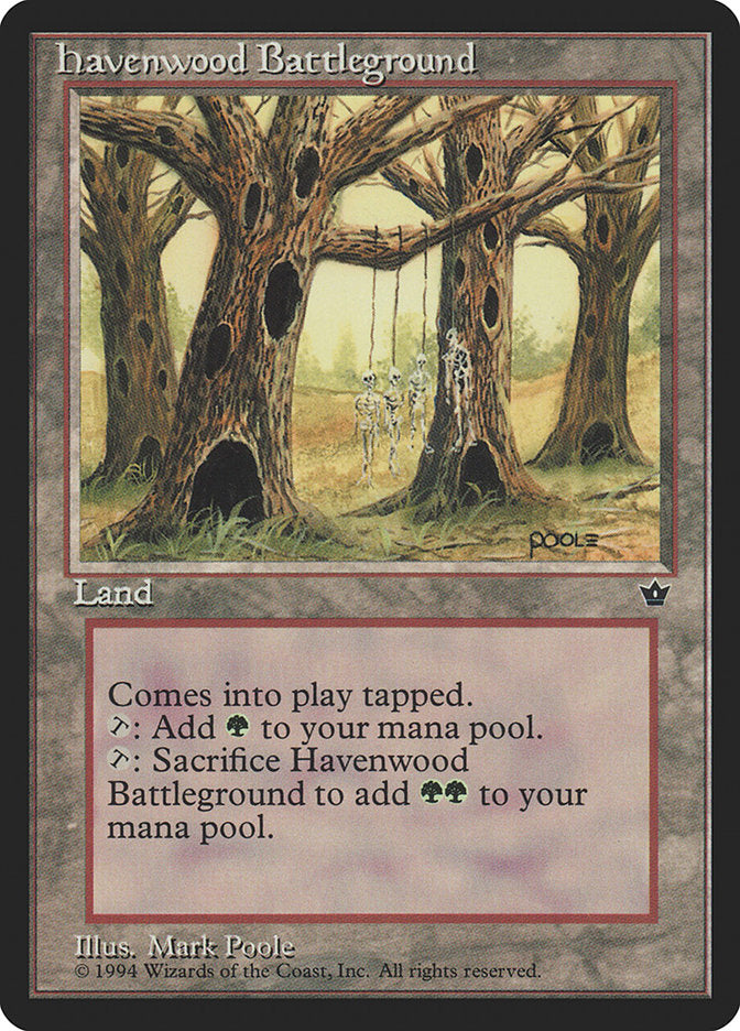 Havenwood Battleground [Fallen Empires] | Boutique FDB TCG