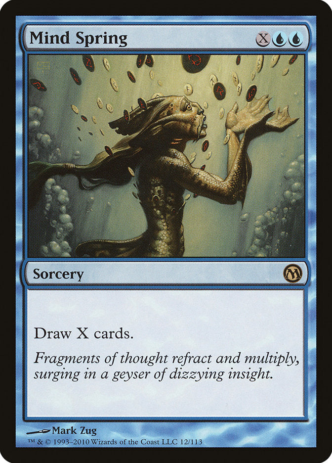 Mind Spring [Duels of the Planeswalkers] | Boutique FDB TCG