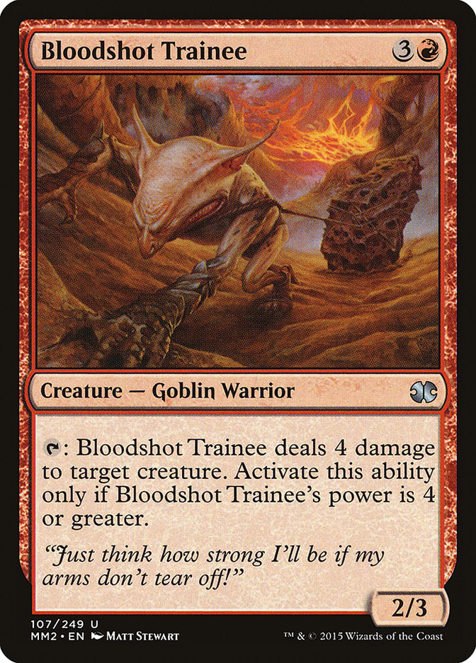 Bloodshot Trainee [Modern Masters 2015] | Boutique FDB TCG