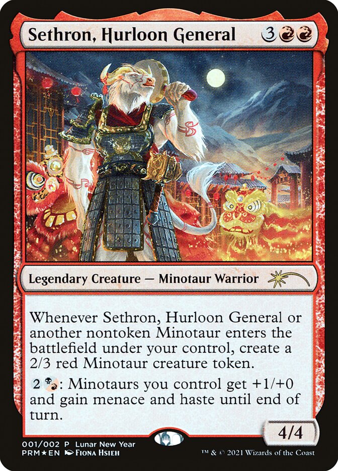 Sethron, Hurloon General [Year of the Ox 2021] | Boutique FDB TCG