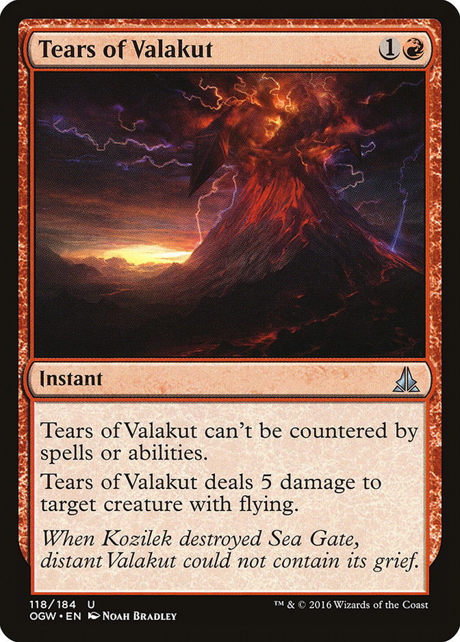 Tears of Valakut [Oath of the Gatewatch] | Boutique FDB TCG