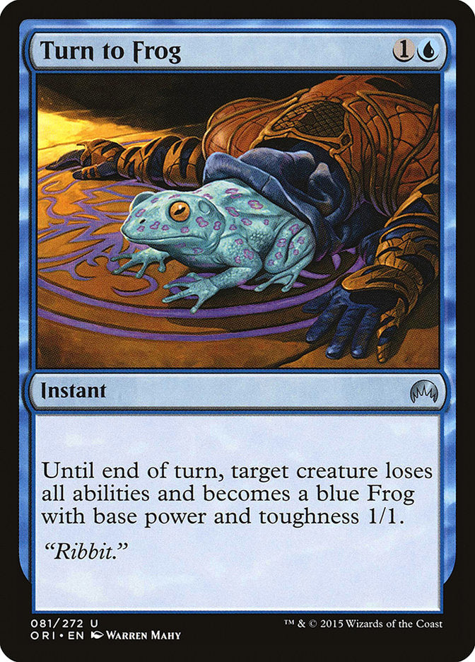 Turn to Frog [Magic Origins] | Boutique FDB TCG