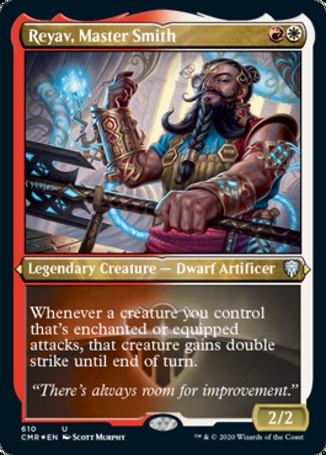 Reyav, Master Smith (Etched) [Commander Legends] | Boutique FDB TCG