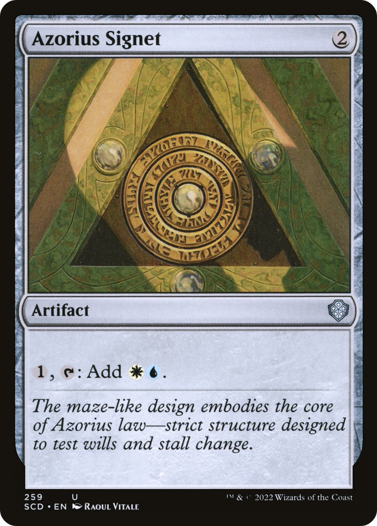 Azorius Signet [Starter Commander Decks] | Boutique FDB TCG