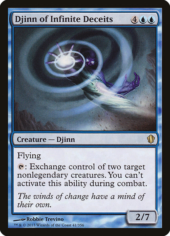 Djinn of Infinite Deceits [Commander 2013] | Boutique FDB TCG