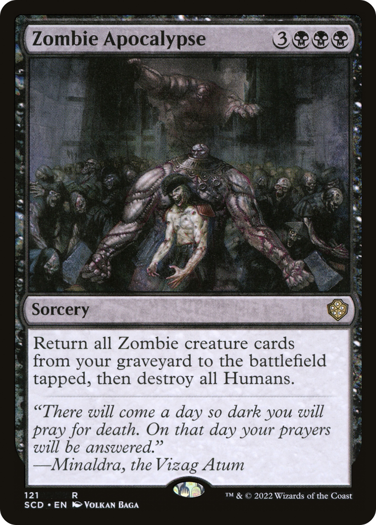 Zombie Apocalypse [Starter Commander Decks] | Boutique FDB TCG