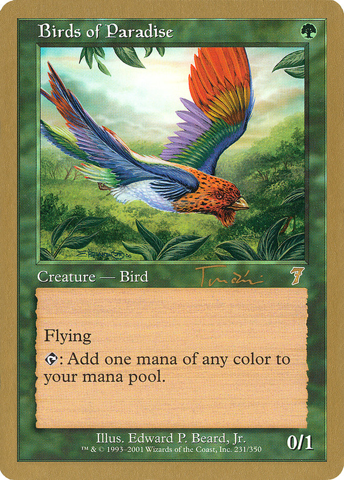 Birds of Paradise (Jan Tomcani) [World Championship Decks 2001] | Boutique FDB TCG