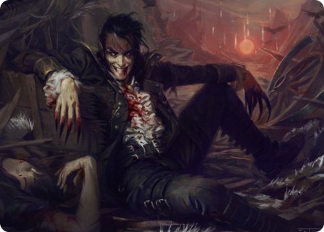 Arrogant Outlaw Art Card [Innistrad: Midnight Hunt Art Series] | Boutique FDB TCG