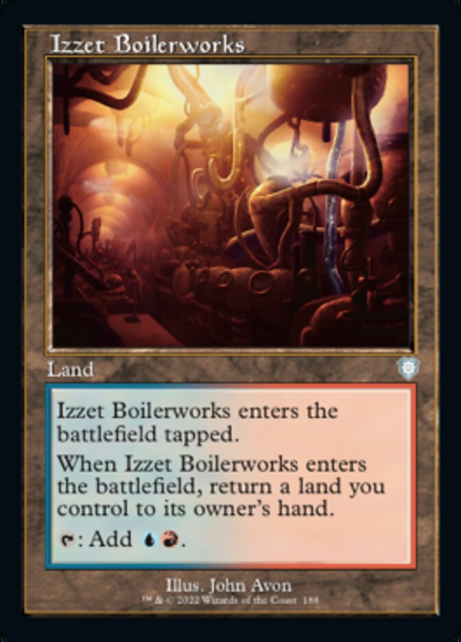 Izzet Boilerworks (Retro) [The Brothers' War Commander] | Boutique FDB TCG