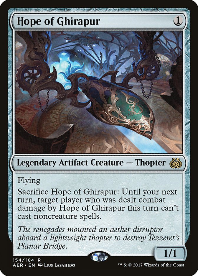 Hope of Ghirapur [Aether Revolt] | Boutique FDB TCG