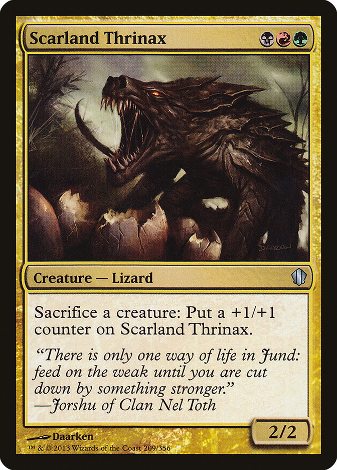 Scarland Thrinax [Commander 2013] | Boutique FDB TCG