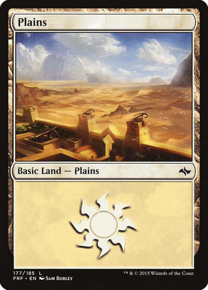 Plains (177) [Fate Reforged] | Boutique FDB TCG