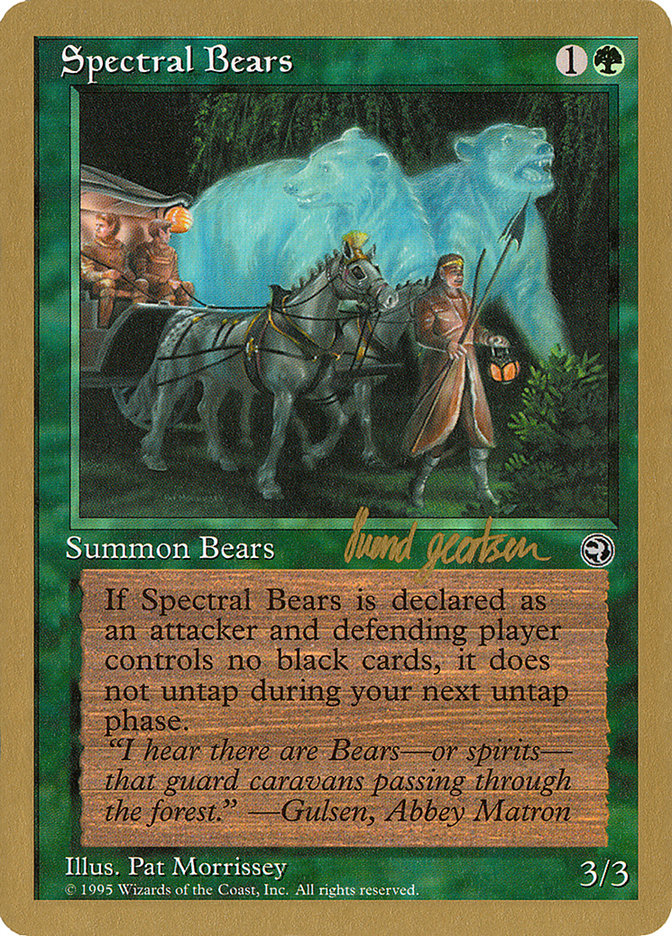 Spectral Bears (Svend Geertsen) [World Championship Decks 1997] | Boutique FDB TCG