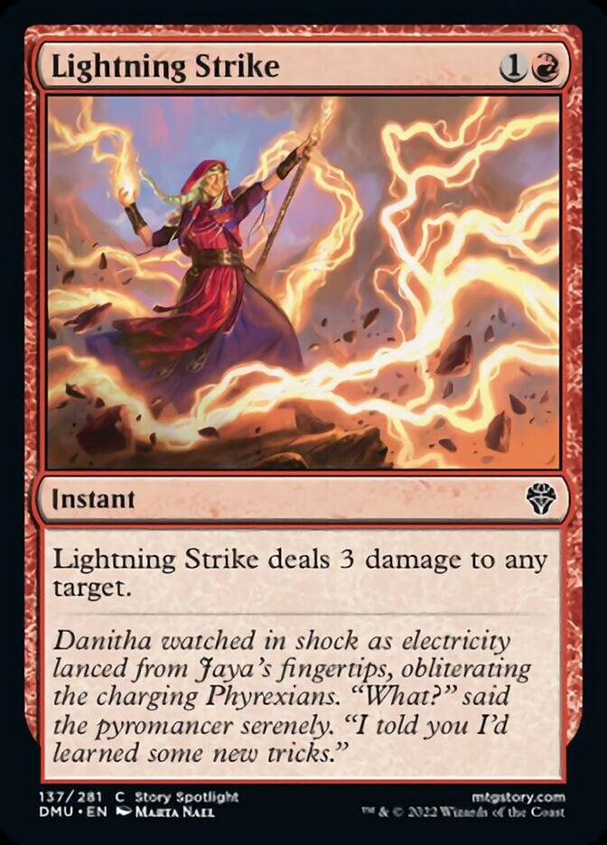 Lightning Strike [Dominaria United] | Boutique FDB TCG