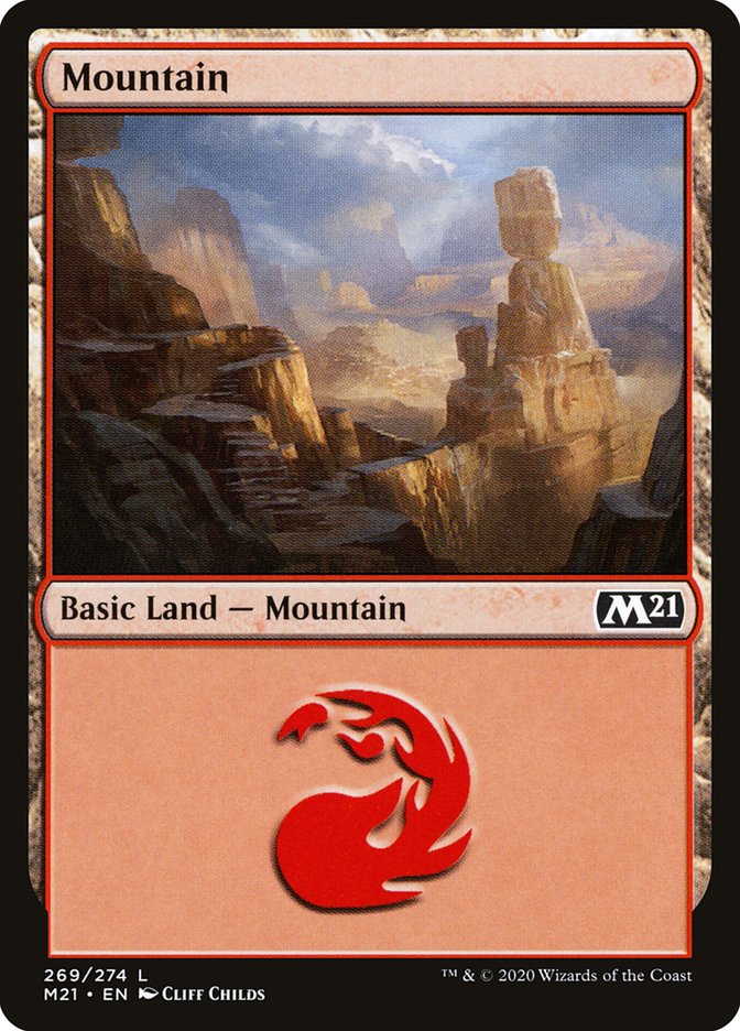 Mountain (269) [Core Set 2021] | Boutique FDB TCG