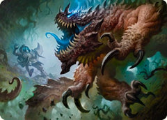 Basilisk Art Card [Dungeons & Dragons: Adventures in the Forgotten Realms Art Series] | Boutique FDB TCG