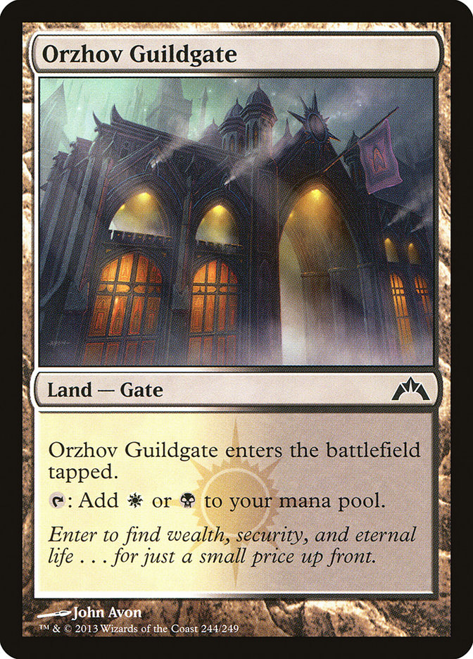 Orzhov Guildgate [Gatecrash] | Boutique FDB TCG