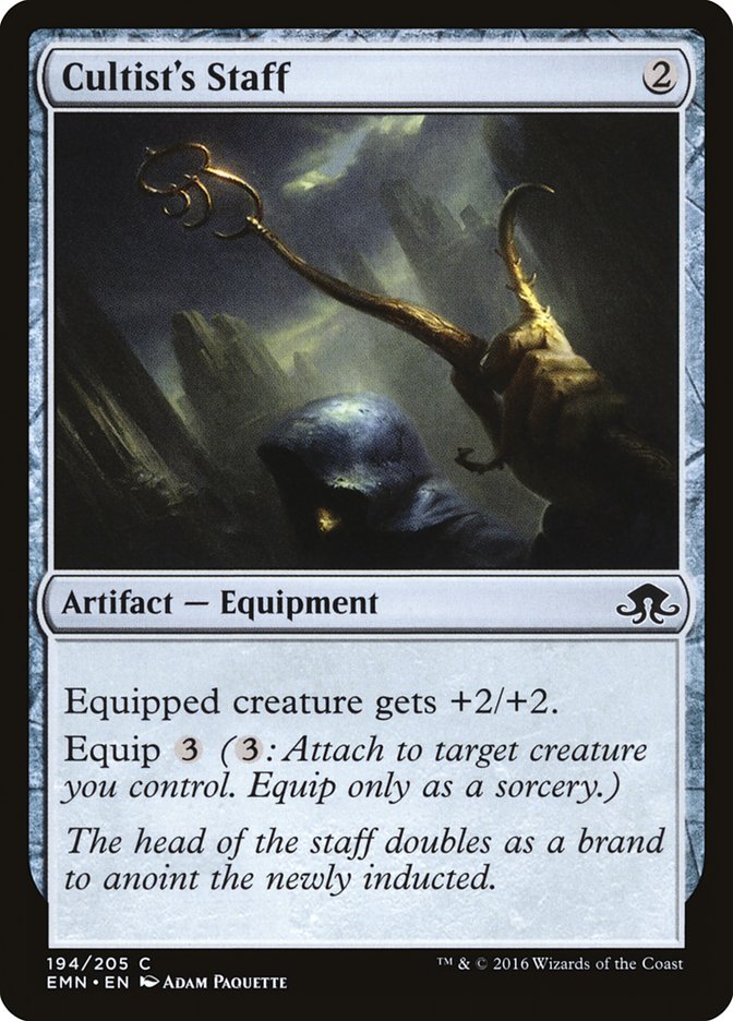 Cultist's Staff [Eldritch Moon] | Boutique FDB TCG