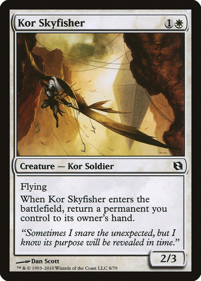 Kor Skyfisher [Duel Decks: Elspeth vs. Tezzeret] | Boutique FDB TCG