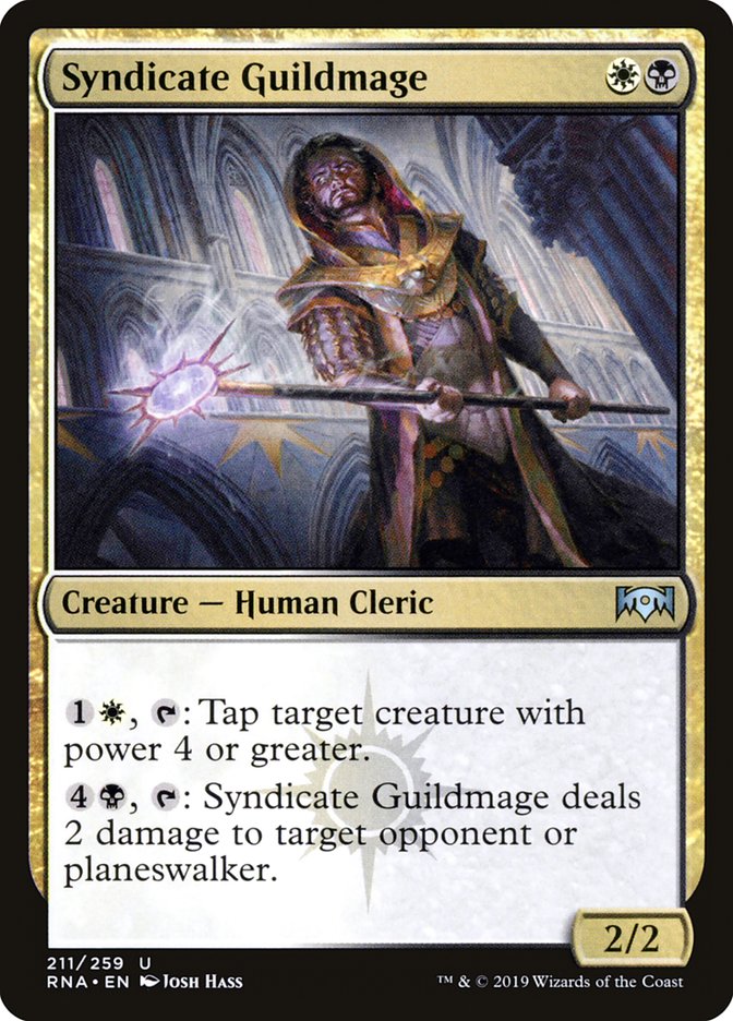 Syndicate Guildmage [Ravnica Allegiance] | Boutique FDB TCG