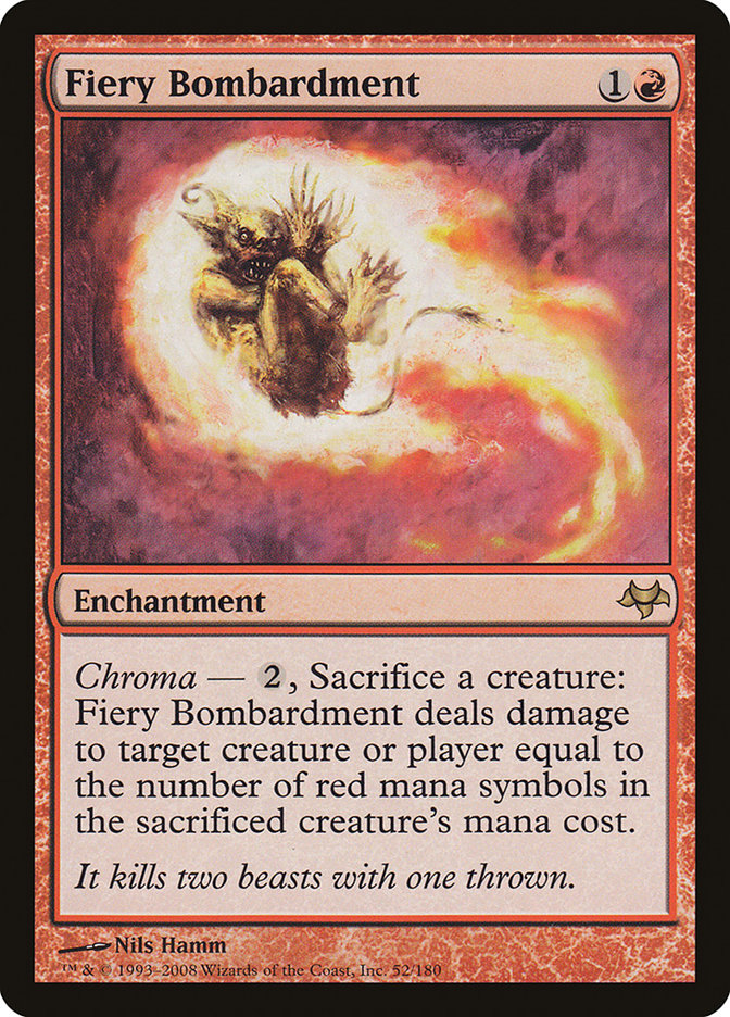 Fiery Bombardment [Eventide] | Boutique FDB TCG