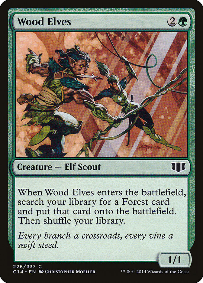 Wood Elves [Commander 2014] | Boutique FDB TCG
