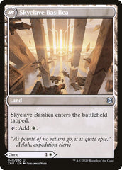 Skyclave Cleric // Skyclave Basilica [Zendikar Rising] | Boutique FDB TCG